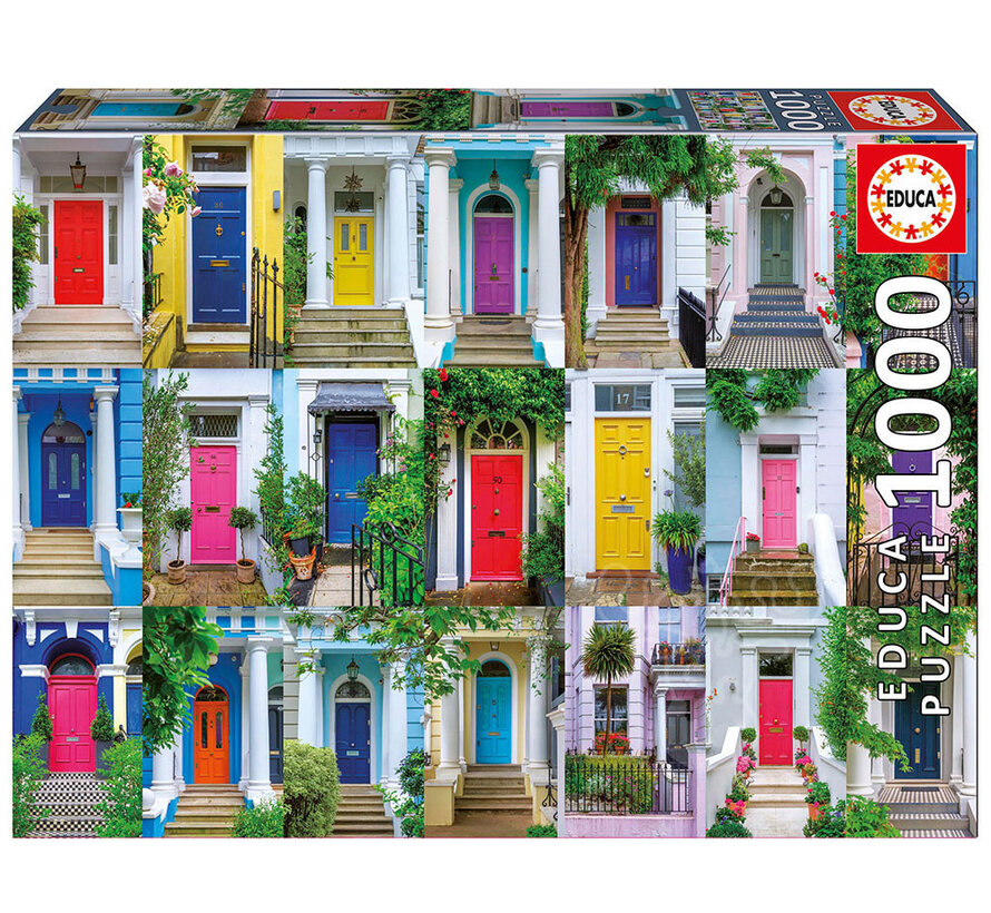 Educa Doors Of Notting Hill Puzzle 1000pcs