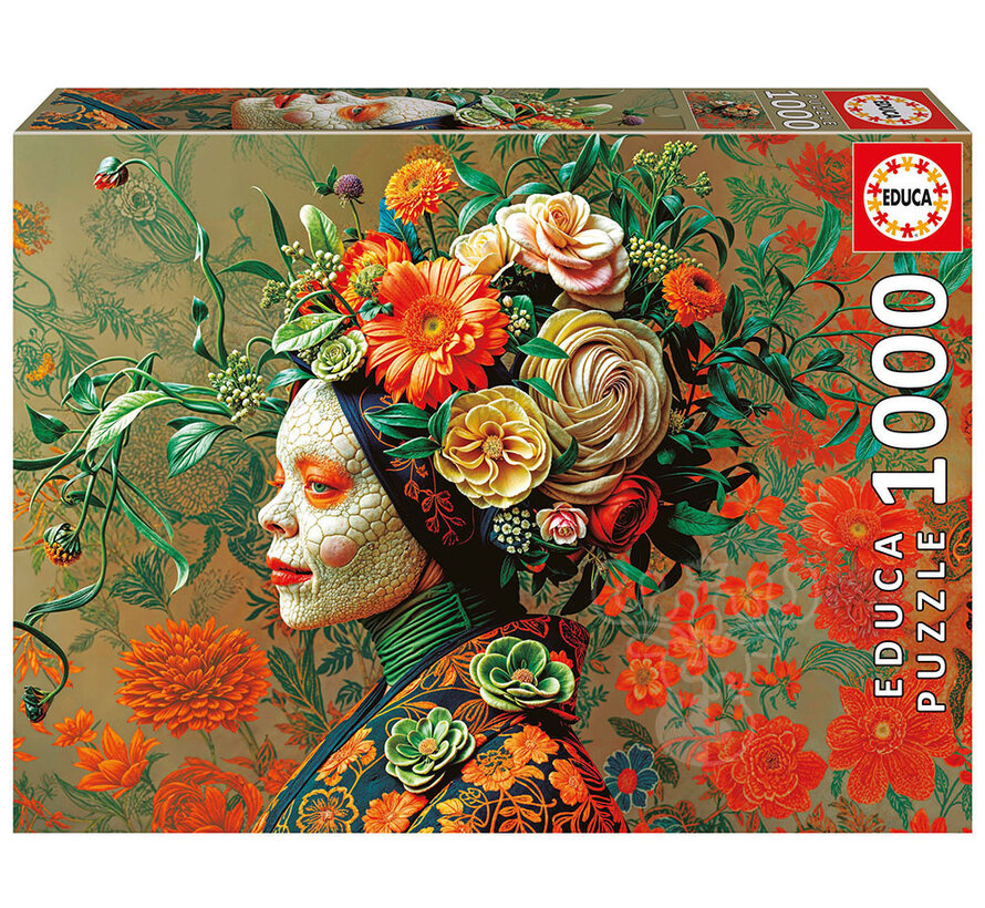 Educa Lizard Queen Puzzle 1000pcs