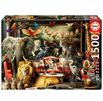 Educa Borras Educa The Animal Mansion Puzzle 1500pcs