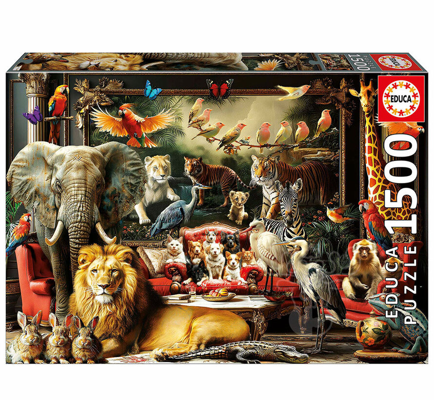 Educa The Animal Mansion Puzzle 1500pcs