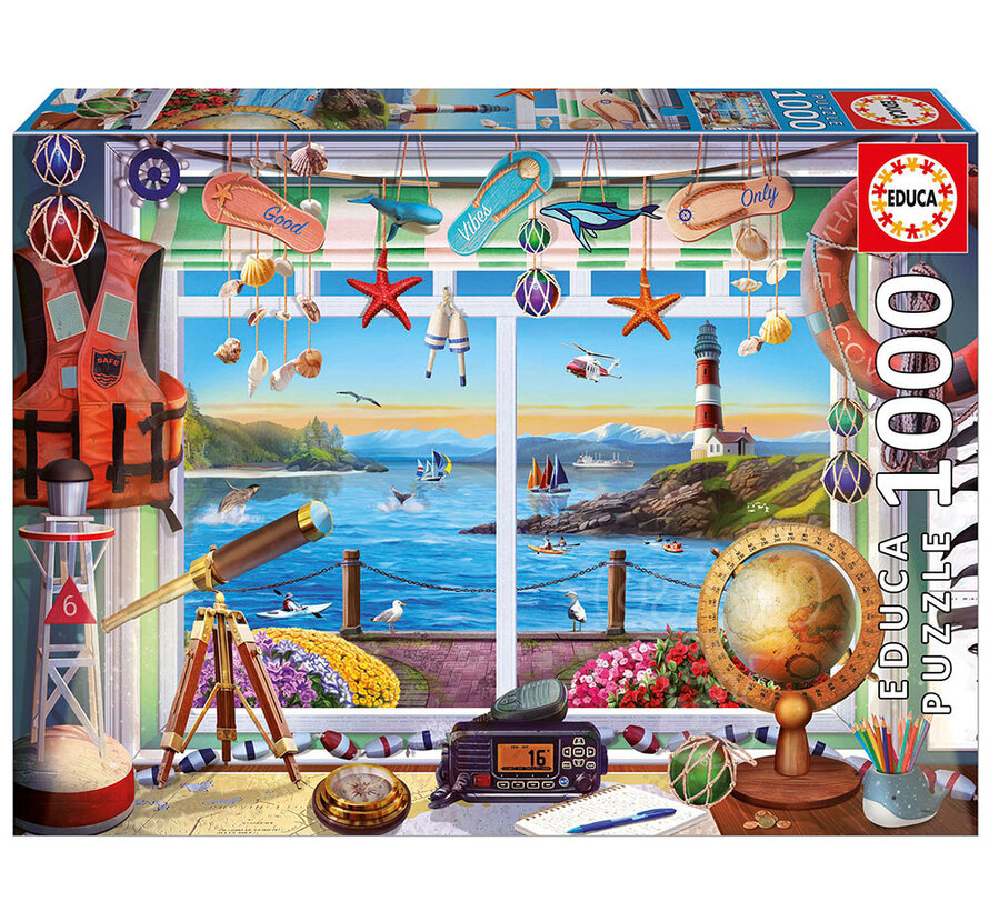 Educa Harbour Life Puzzle 1000pcs