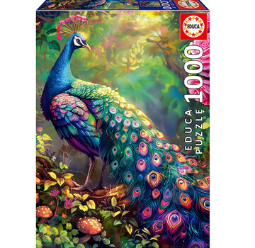 Educa Borras Educa Peacock Garden Puzzle 1000pcs
