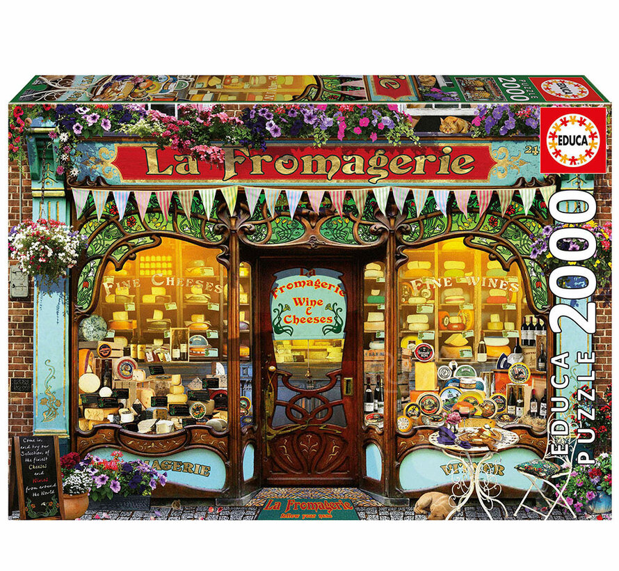 Educa The Fine Cheese Shop Puzzle 2000pcs