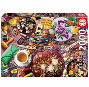 Educa Borras Educa The Sewing Table Puzzle 2000pcs