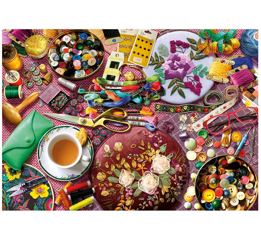 Educa The Sewing Table Puzzle 2000pcs