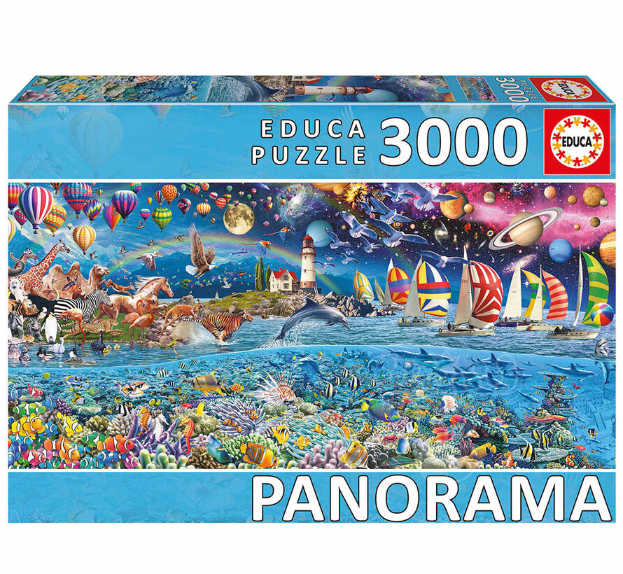 Educa Life Panorama Puzzle 3000pcs