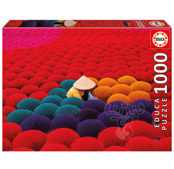 Educa Borras Educa Incense Village Puzzle 1000pcs