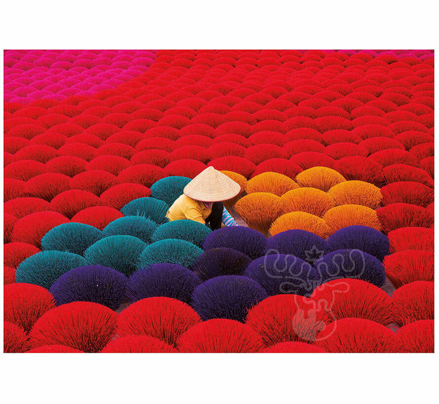 Educa Incense Village Puzzle 1000pcs