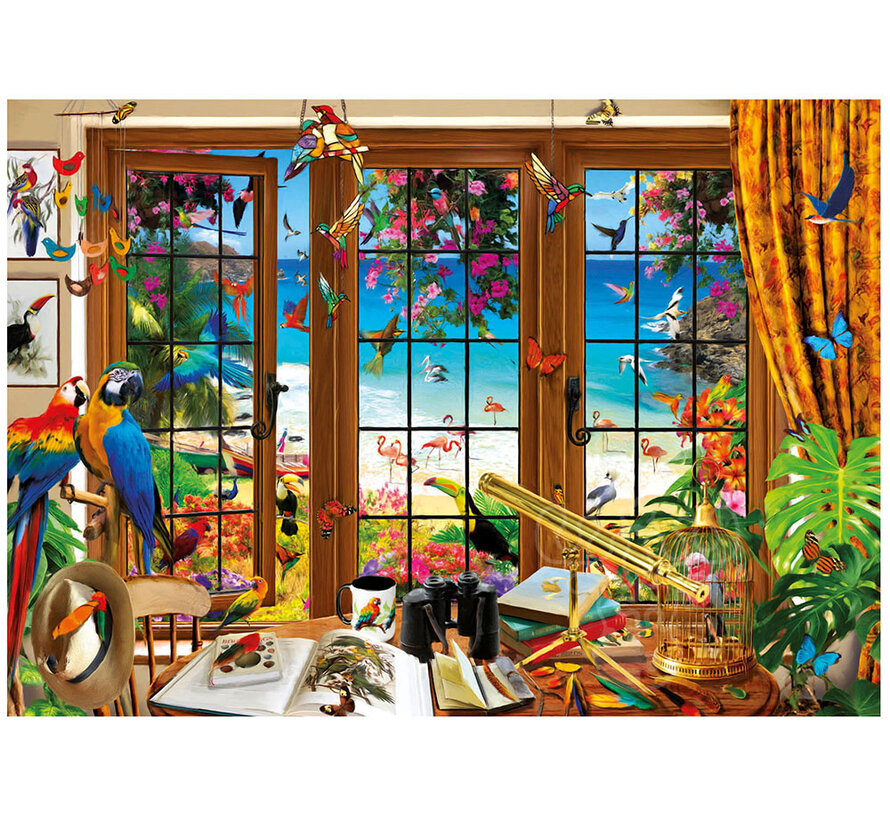 Educa Bird Watcher's Window Puzzle 1500pcs