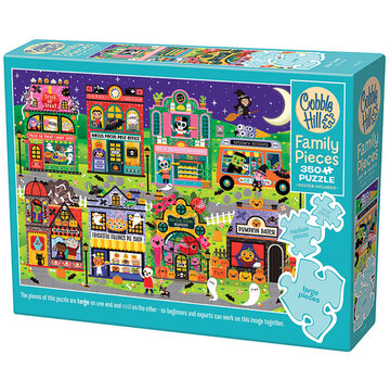 Cobble Hill Puzzles Cobble Hill Boo Town Family Puzzle 350pcs