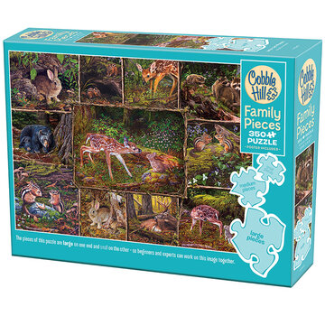 Cobble Hill Puzzles Cobble Hill Into The Woods Family Puzzle 350pcs