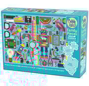 Cobble Hill Puzzles Cobble Hill Nerdy Junk Family Puzzle 350pcs