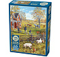 Cobble Hill Young Family Farm Puzzle 500pcs