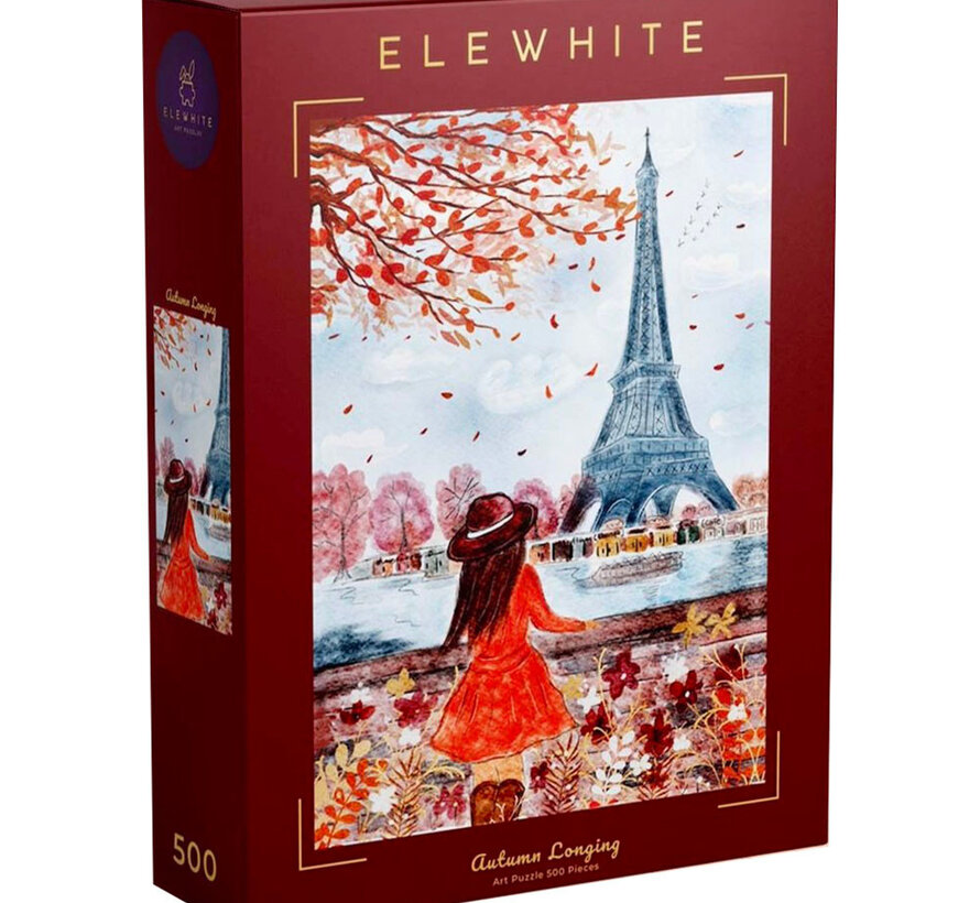 Elewhite Autumn Longing Puzzle 500pcs