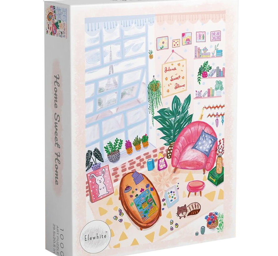 Elewhite Home Sweet Home Puzzle 1000pcs