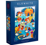 Elewhite Elewhite Puzzle Adventure Puzzle 1000pcs