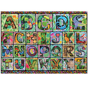 Cobble Hill Puzzles Cobble Hill A to Z Puzzle 500pcs
