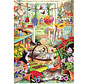 Cobble Hill Potting Shed Cats Puzzle 500pcs