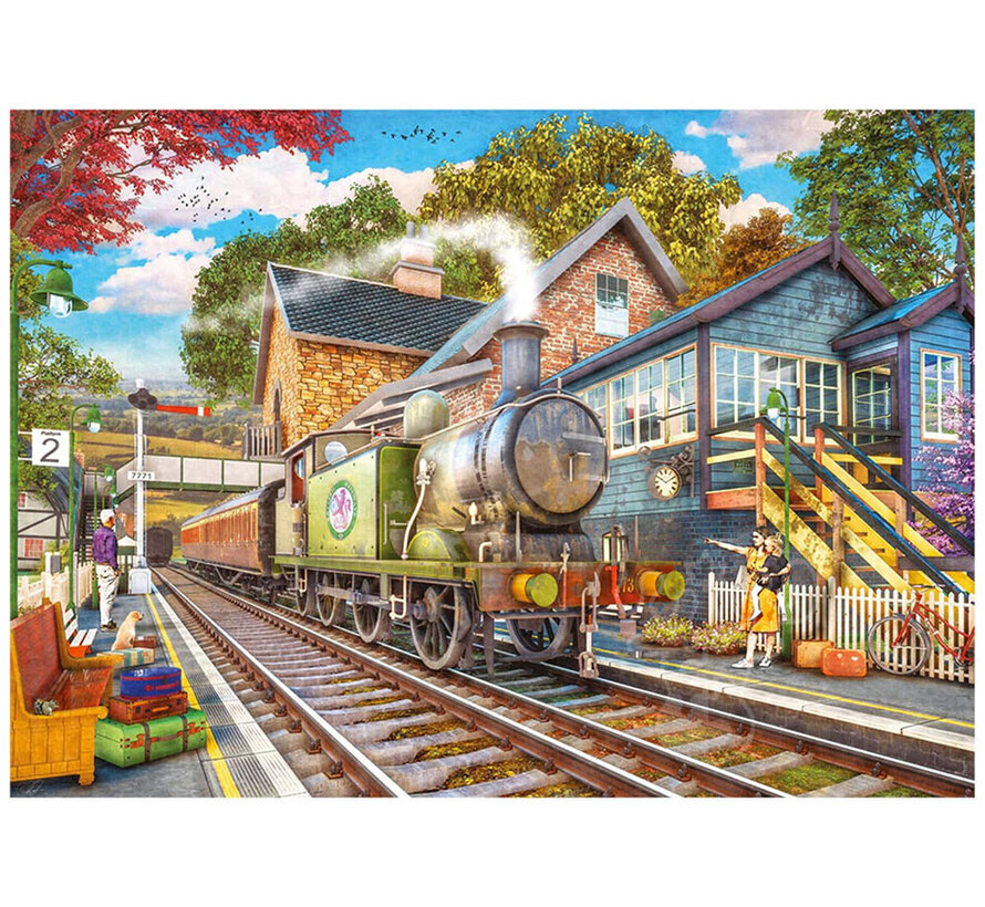 Falcon Morning Arrival Puzzle 1000pcs RETIRED ORIGINAL BOX SIZE ONLINE ORDER ONLY