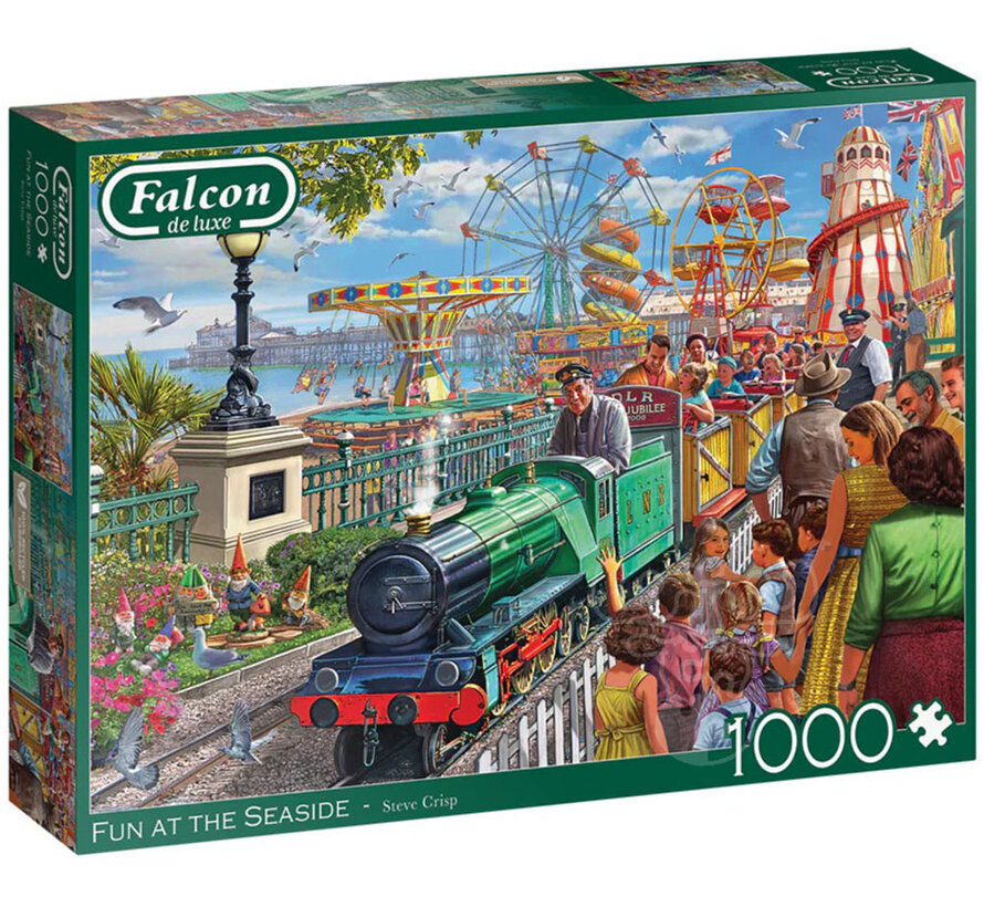 Falcon Fun at the Seaside Puzzle 1000pcs - ORIGINAL BOX SIZE ONLINE ORDER ONLY