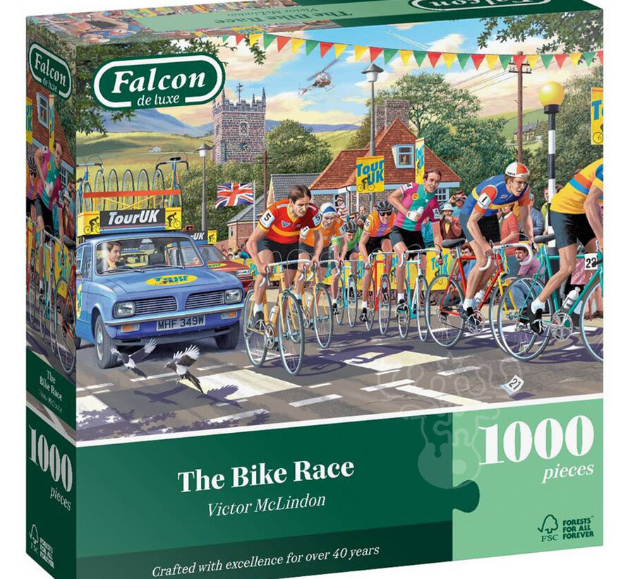 Falcon The Bike Race Puzzle 1000pcs ONLINE ORDER ONLY