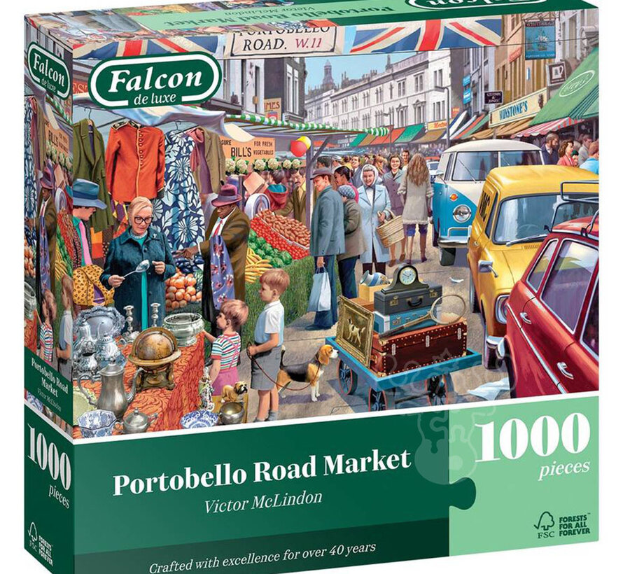 Falcon Portobello Road Market Puzzle 1000pcs ONLINE ORDER ONLY
