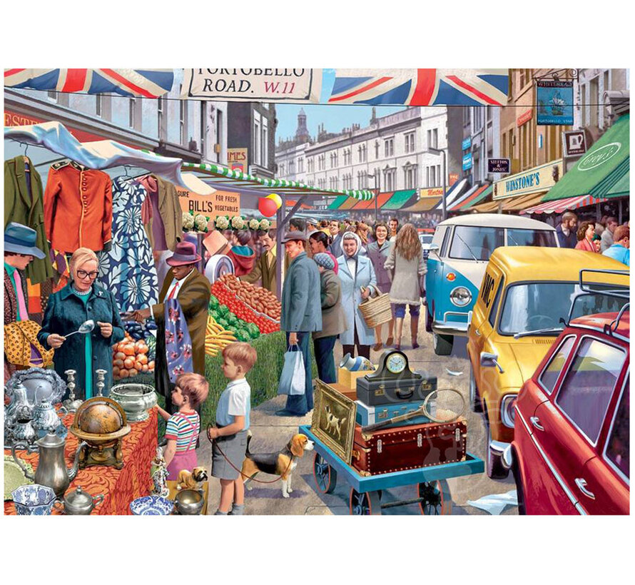 Falcon Portobello Road Market Puzzle 1000pcs ONLINE ORDER ONLY