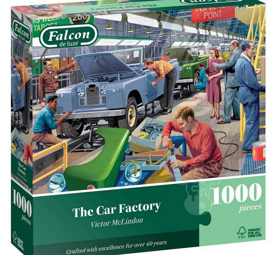 Falcon The Car Factory Puzzle 1000pcs ONLINE ORDER ONLY
