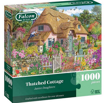 Falcon Falcon Thatched Cottage Puzzle 1000pcs