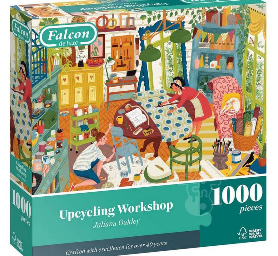 Falcon Upcycling Workshop Puzzle 1000pcs ONLINE ORDER ONLY