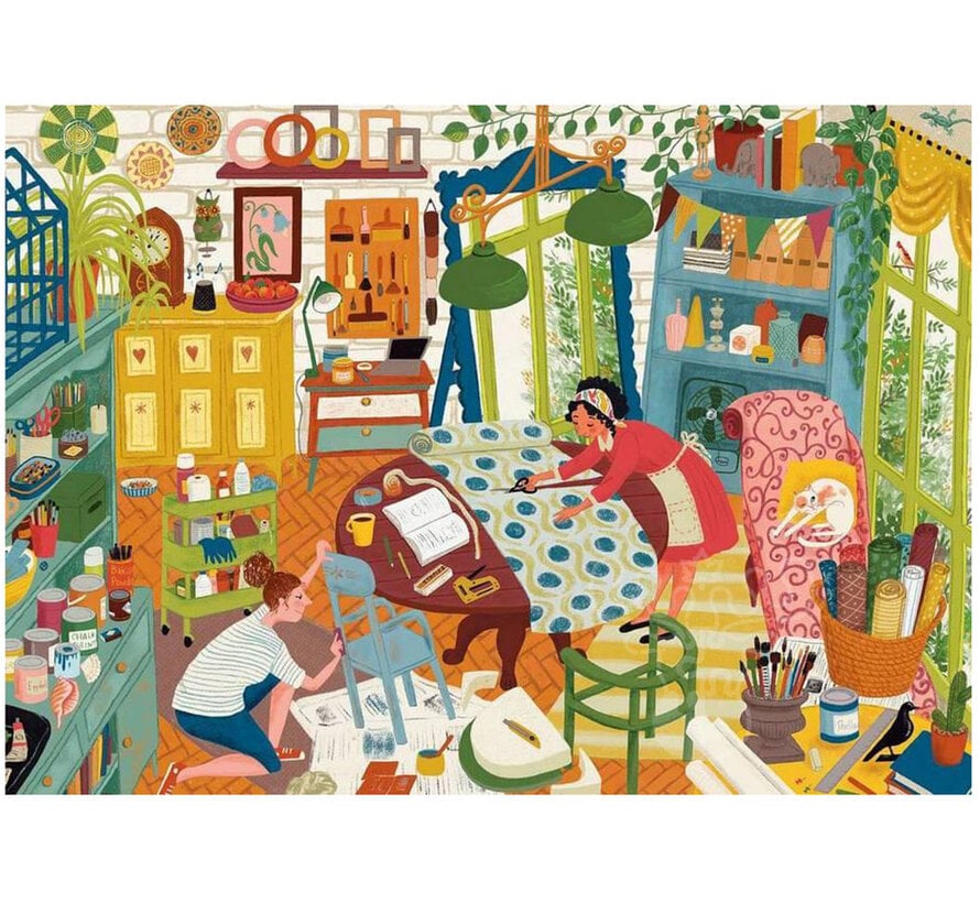 Falcon Upcycling Workshop Puzzle 1000pcs ONLINE ORDER ONLY