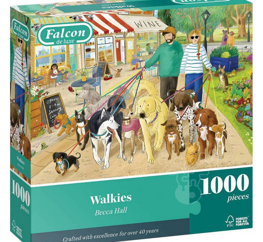Falcon Walkies Puzzle 1000pcs ONLINE ORDER ONLY