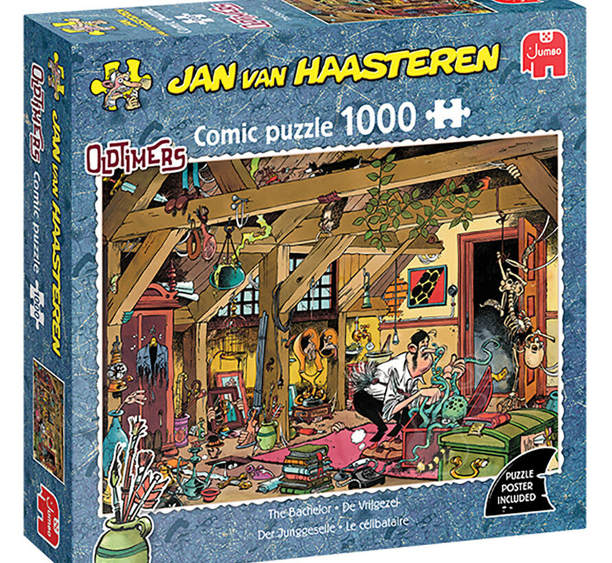 Jumbo Jan van Haasteren - The Bachelor (Oldtimers) Puzzle 1000pcs