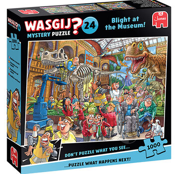 Jumbo Jumbo Wasgij Mystery 24 Blight at the Museum! Puzzle 1000pcs
