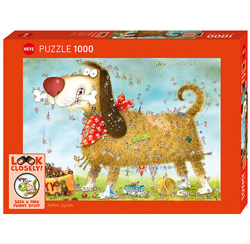 Heye Heye Look Closely!: At The Dog Puzzle 1000pcs