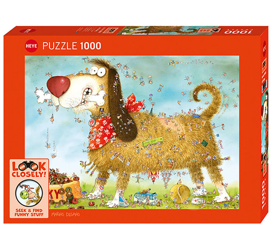 Heye Look Closely!: At The Dog Puzzle 1000pcs