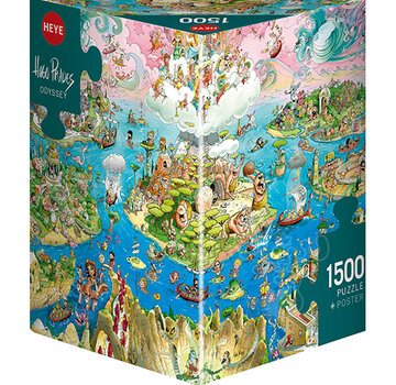 Heye Heye Odyssey Puzzle 1500pcs Triangle Box