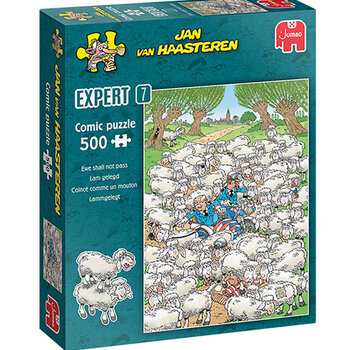 Jumbo Jumbo Jan van Haasteren - Expert 07 Ewe Shall Not Pass Puzzle 500pcs