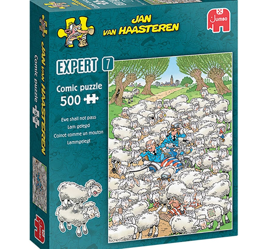 Jumbo Jan van Haasteren - Expert 07 Ewe Shall Not Pass Puzzle 500pcs