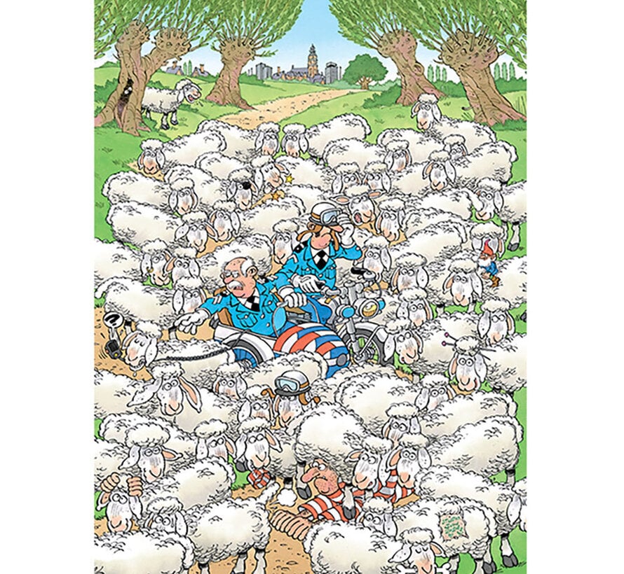 Jumbo Jan van Haasteren - Expert 07 Ewe Shall Not Pass Puzzle 500pcs