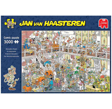 Jumbo Jumbo Jan van Haasteren - Renovation Project Puzzle 3000pcs