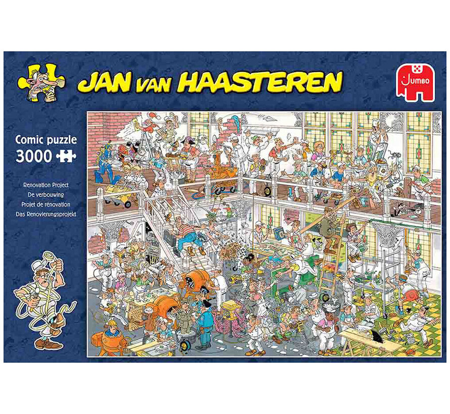 Jumbo Jan van Haasteren - Renovation Project Puzzle 3000pcs