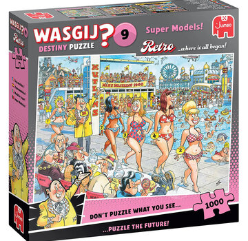 Jumbo Jumbo Wasgij Destiny Retro 9 Super Models! Puzzle 1000pcs