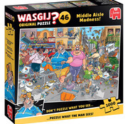Jumbo Jumbo Wasgij Original 46 Middle Aisle Madness! Puzzle 1000pcs