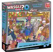 Jumbo Jumbo Wasgij Mystery Retro 9 Great Train Robbery! Puzzle 1000pcs