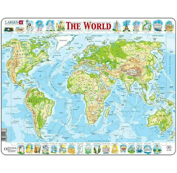 Larsen Puzzles Larsen The Physical World Tray Puzzle 80pcs