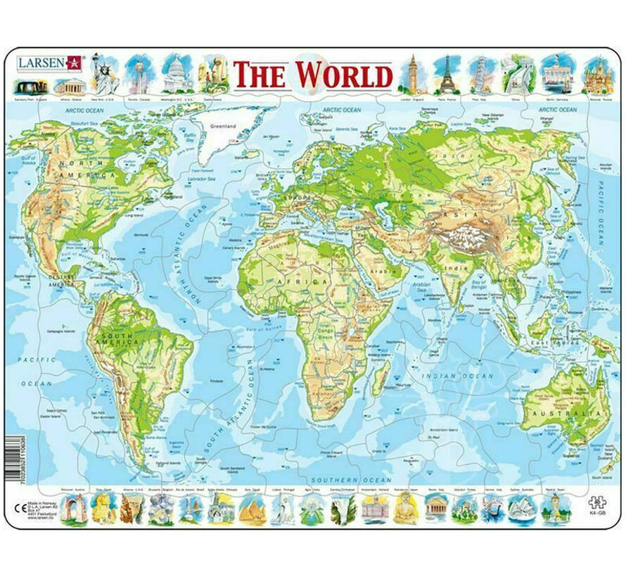 Larsen The Physical World Tray Puzzle 80pcs