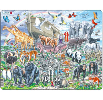Larsen Puzzles Larsen Noah's Ark Tray Puzzle 53pcs