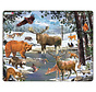 Larsen Canadian Animals Tray Puzzle 54pcs