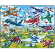 Larsen Puzzles Larsen Airshow Tray Puzzle 64pcs